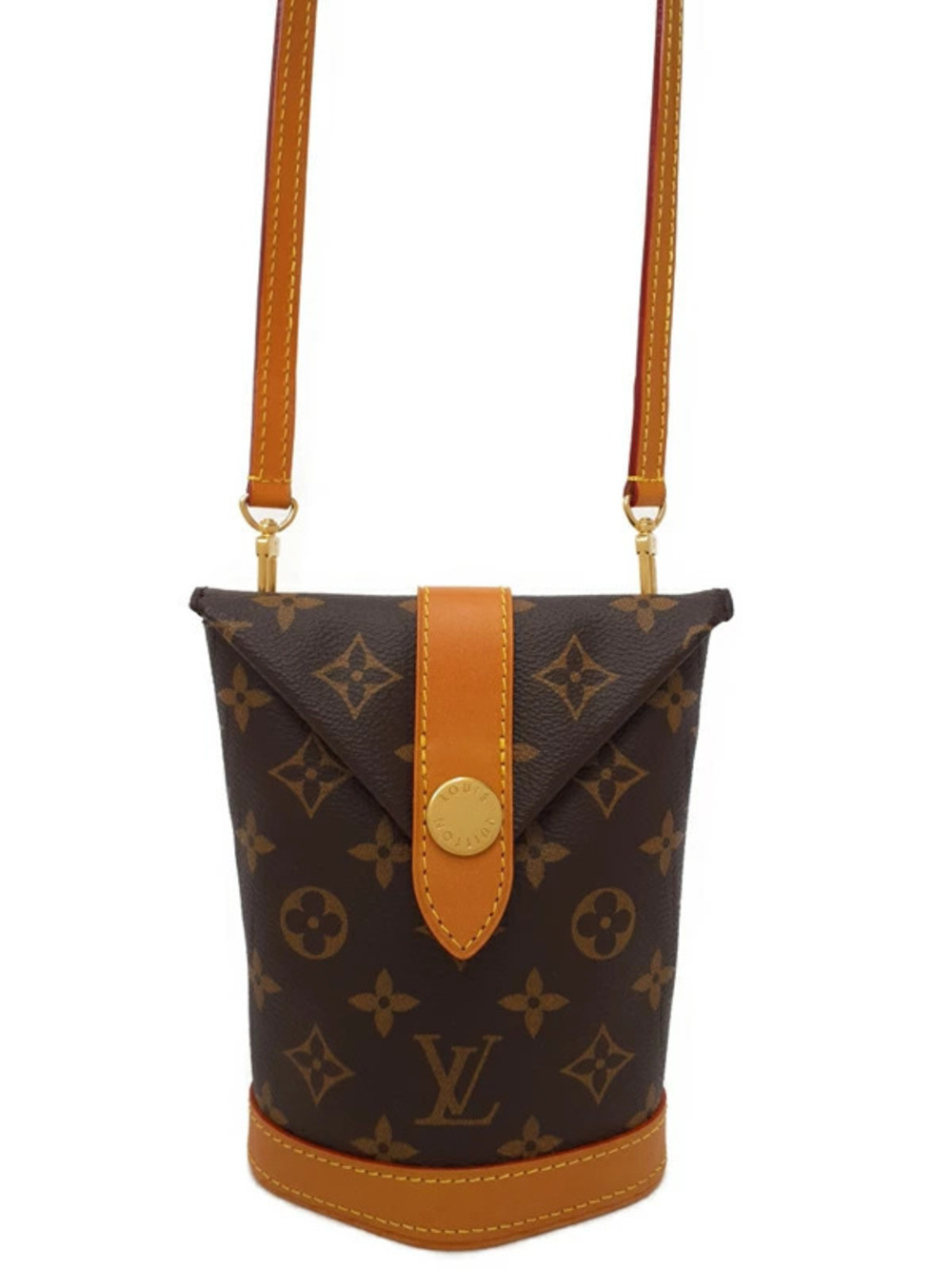Louis Vuitton Monogram Envelope Pouch Clutch Shoulder Bag